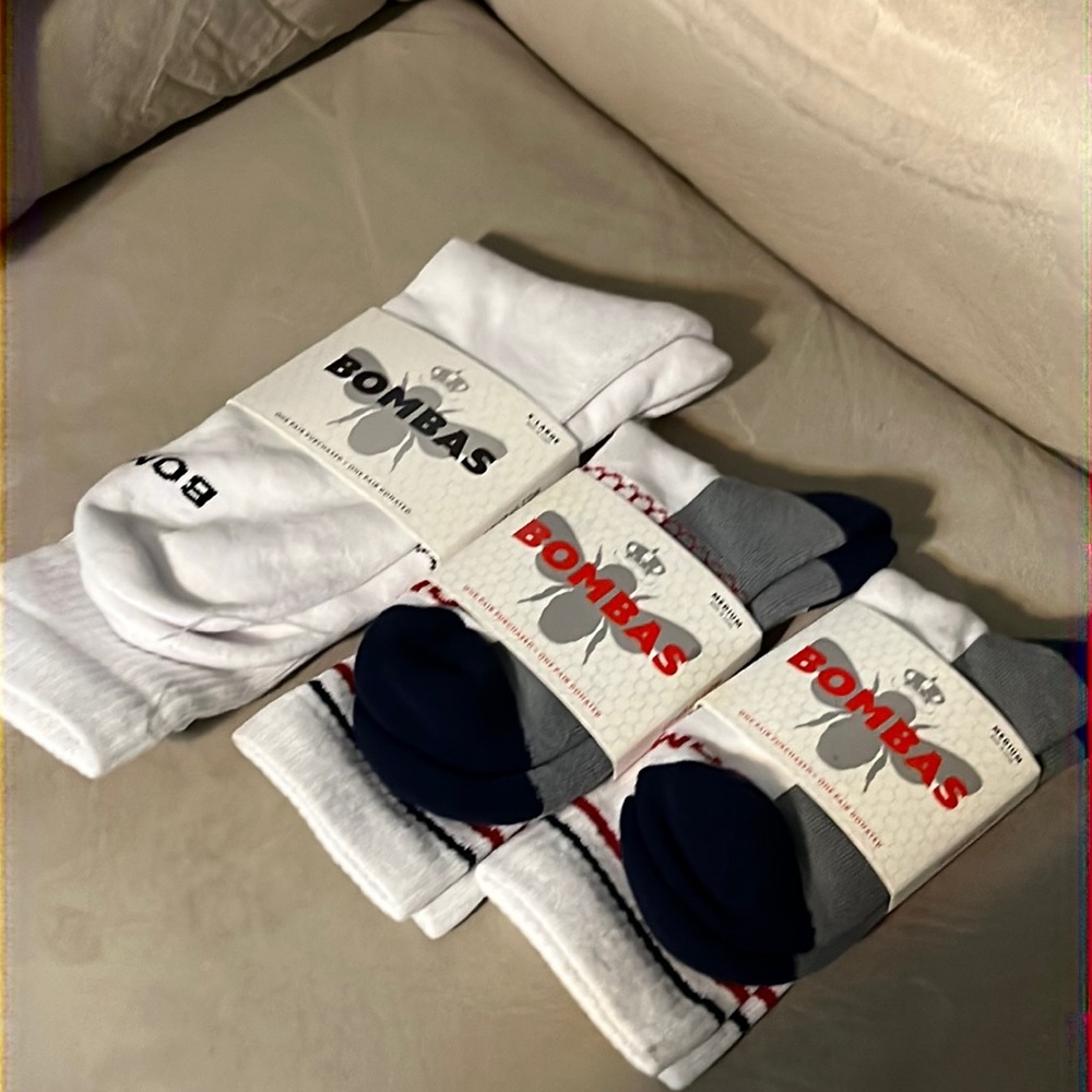 Lot of 3 pair of bombas new with tags